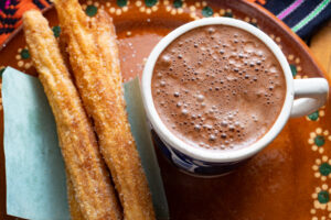 Mexican hot chocolate, day of the dead tradition